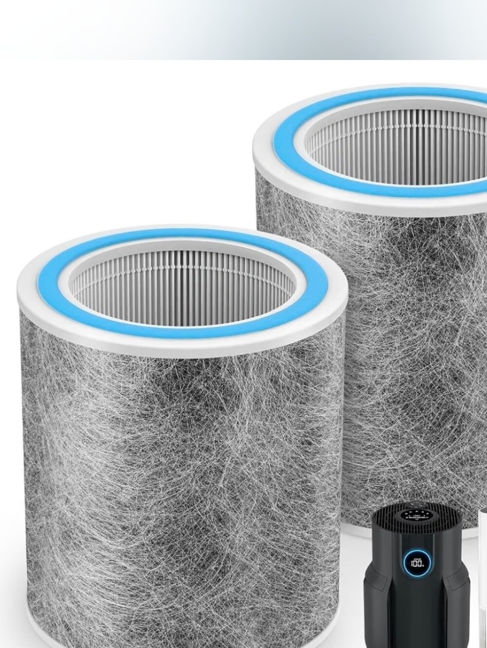 2 Pack HP102 Replacement Filter for Shark HP102, HP102PET Air PrurifierHP102 A